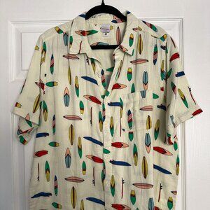 Men's Hanna Andersson Surfboard Hawaiian Shirt